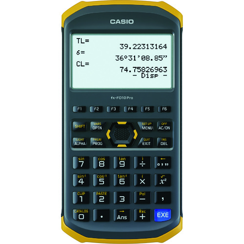 [中断] Casio土木工程测量计算器
计算器 FX-FD10PRO