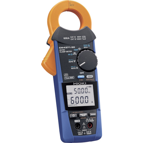 HIOKI AC/DC夹具仪表CM4371-50，带3个文档
AC/DC夹计 CM4371-50SYORUI3TENTUKI