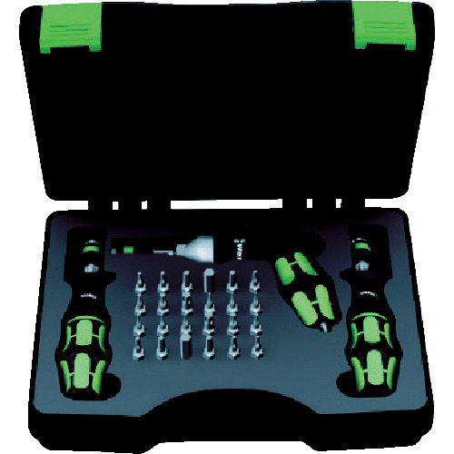 WERA 7440/41/42工艺泡沫Torx螺丝刀套件
扭矩螺丝刀套件 074739