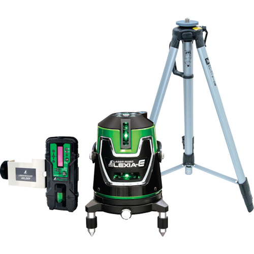 Shinwa Laser Robo Lexia-E 31绿色接收器/三脚架套装
激光机器人Lexia-e 31绿色带接收器和三脚架 70893