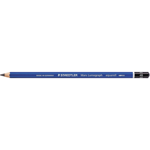 Staedtler 735738）MARS射击水瓶水彩铅笔4B
铅笔射击Aquarell 100％PEFC 100A-4B