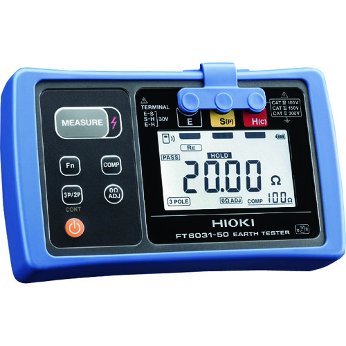 ＨＩＯＫＩ　接地抵抗计　ＦＴ６０３１－５０　
Digital Earth Tester FT6031-50