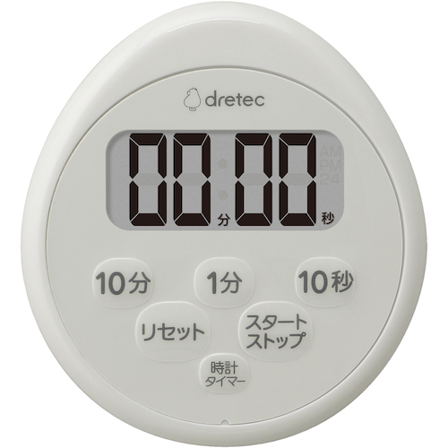 Dretec防水计时器，浅灰色
数字计时器 T-611LG