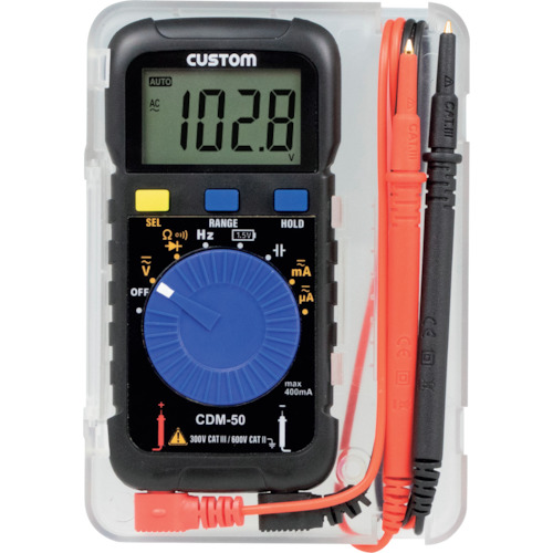 定制数字万用表
数字万用表 CDM-50