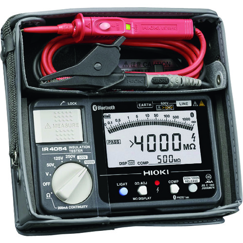 [停产] Hioki数字绝缘电阻器（5范围）IR4054-11
绝缘测试仪 IR4054-11