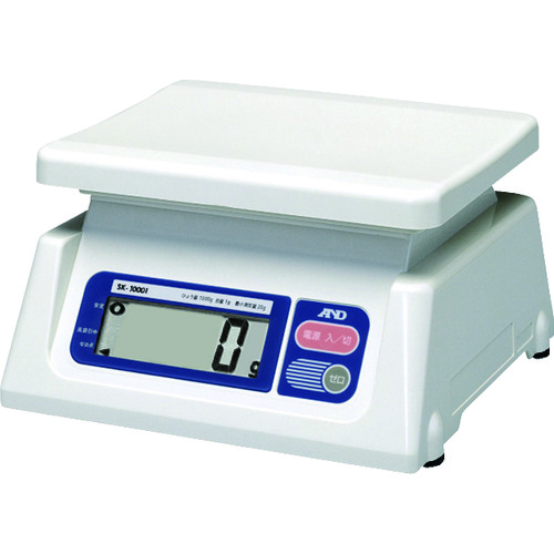 A＆D数字规模（经认证，第二病房）1公斤容量
数字规模 SK1000I-A2