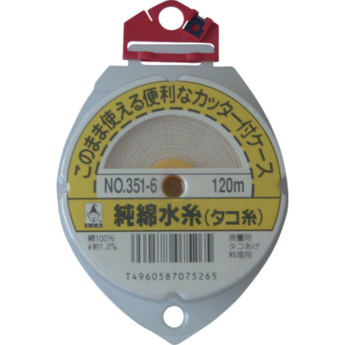 Takumi Case搭配纯棉水线切割机，第6号
纯棉花绳 351-6