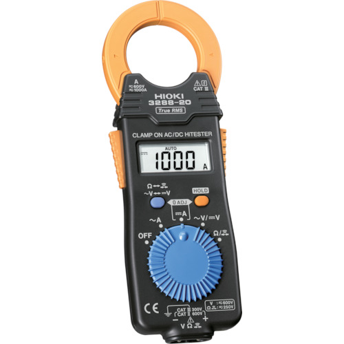 Hioki AC/DC夹具仪表3288-20，带3个文档
夹在AC/DC Hitester上 3288-20SYORUI3TENTUKI