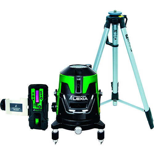 Shinwa Laser Robo Lexia 21绿色接收器/三脚架套装
激光机器人Lexia 21绿色带接收器和三脚架 70851