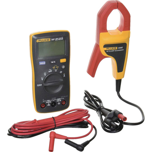 fluke口袋尺寸万用表107i400E电流夹具套件
袖珍数字万用表 107/I400E