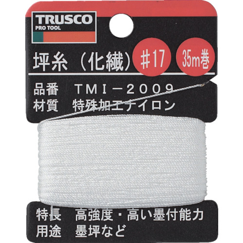 Trusco Tsubo（合成光纤）＃17 35m卷
标记的字符串 TMI-2009