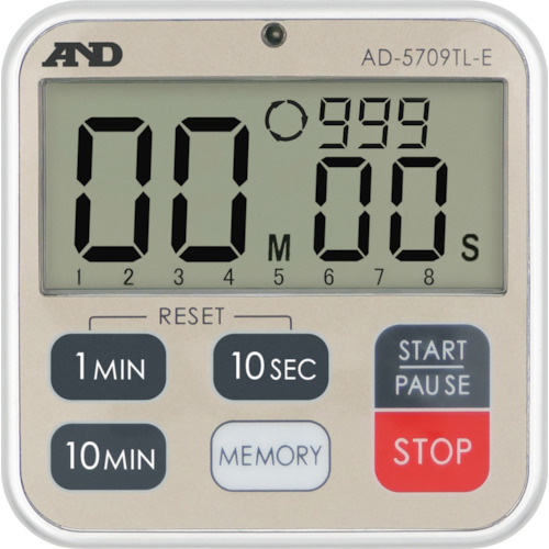 A＆D 100分钟防水时间器计时器AD-5709TL-E
多功能防水计时器 AD-5709TL-E
