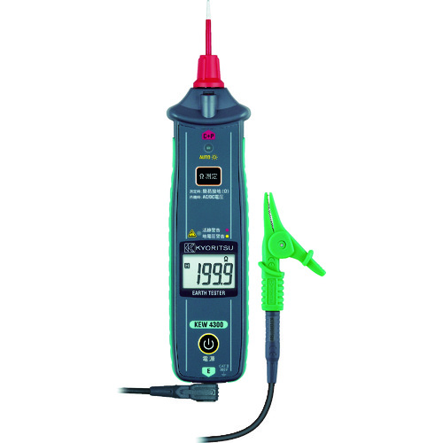 kyoritsu 4300简单的地球测试器（2极方法）
地球测试仪 KEW4300