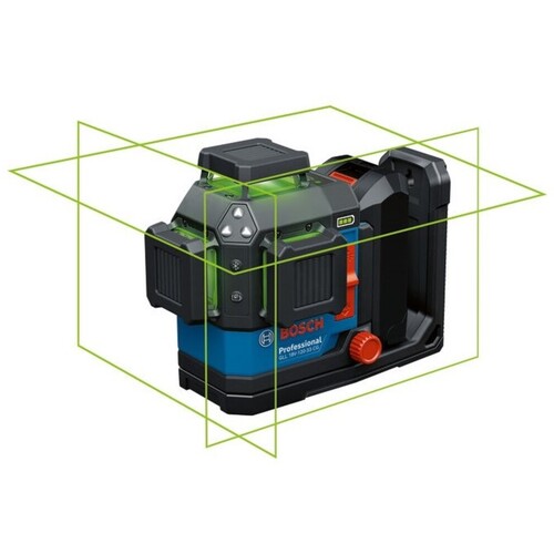 Bosch激光级别 +电池适配器套件
线激光器 GLL18V-120-33CGBASET