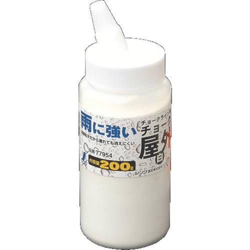 Shinwa粉笔线室外白色200克 77954
