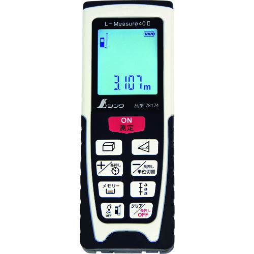 [停止] Shinwa Laser Lockfinder_l量度40-2_显示功能等效于长度
激光测量 78174