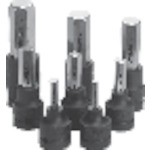 Tonichi六角插入角度9.53双面宽度4mm
socketo用于电源和手动工具 441