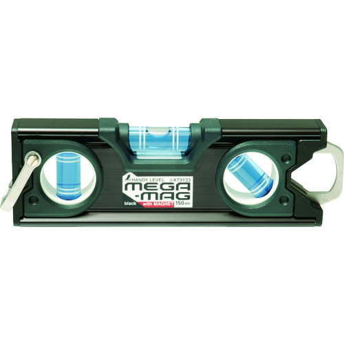 Shinwa方便的高度Mega-mag 150mm黑色磁铁包括
巨型麦格 73133