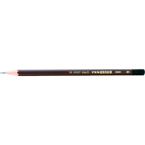 フエキ　建筑用铅笔　２Ｈ　（６本入）　
Pencil For Architecture 2H KE2H-6