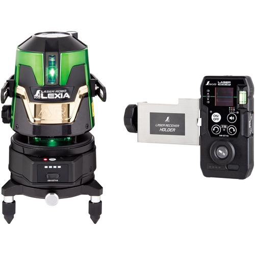 Shinwa Laser Robo Lexia51AR绿色自动跟踪旋转表接收器集 69742