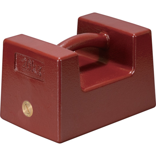 Trusco M2级铸铁枕形重量20公斤
矩形重量（Ferrum） M2RW-20KG