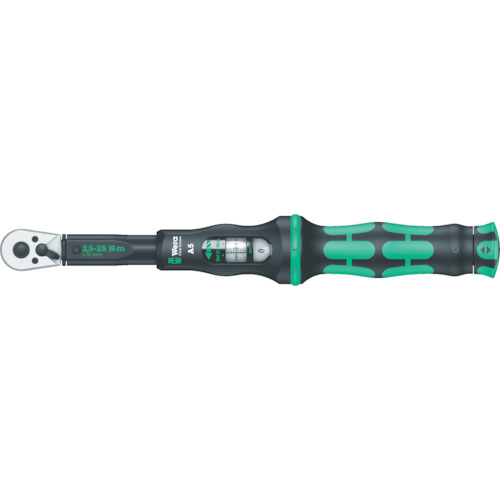 WERA A5单击扭矩扳手2.5-25nm 1/4
可调式扭矩扳手 343960