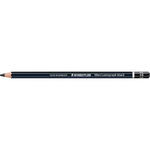 Staedtler 210991）火星射击黑色高质量绘画铅笔6B
铅笔射击黑色100％PEFC 100B-6B