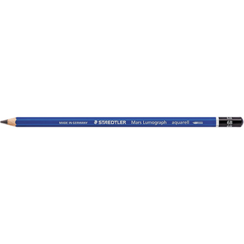 Staedtler 735739）MARS射击水瓶水彩铅笔6B
铅笔射击Aquarell 100％PEFC 100A-6B