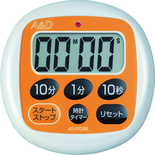 A＆D防水数字计时器橙色
数字计时器 AD5705RE