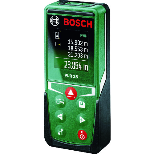 [停产] Bosch Laser测距仪，测量范围为0.05-25m
距离计 PLR25