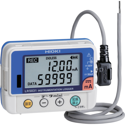 HIOKI仪器Logger LR5031带3个文档
仪表记录仪 LR5031SYORUI3TENTUKI
