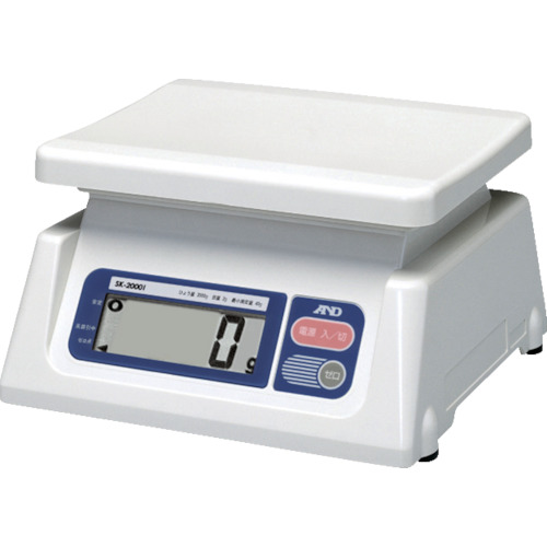 A＆D数字规模（包括证书，  区）2公斤容量
数字规模 SK2000I-A1