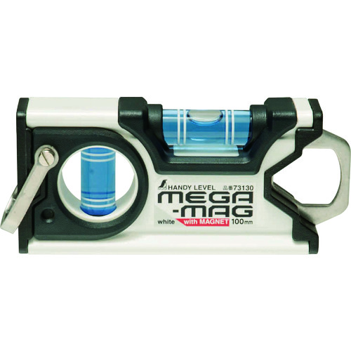 Shinwa方便的高度Mega-mag 100mm白色磁铁包括
巨型麦格 73130