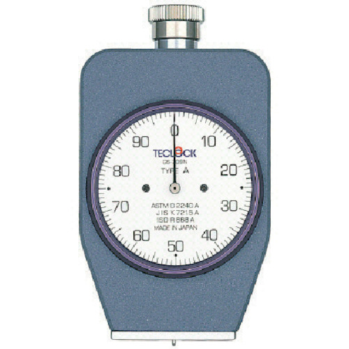Teclock橡胶/塑料硬度仪表
橡胶和塑料的硬度测试仪（持久性） GS-709N