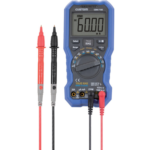 定制数字万用表
数字万用表 CDM-7100