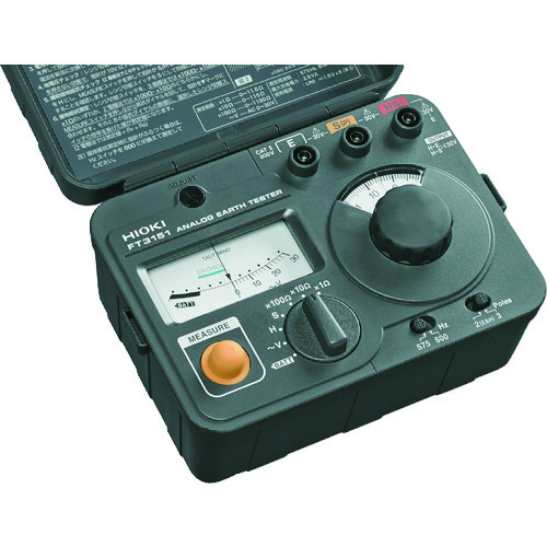 ＨＩＯＫＩ　接地抵抗计　ＦＴ３１５１　
Analog Insulation Resistance Tester FT3151