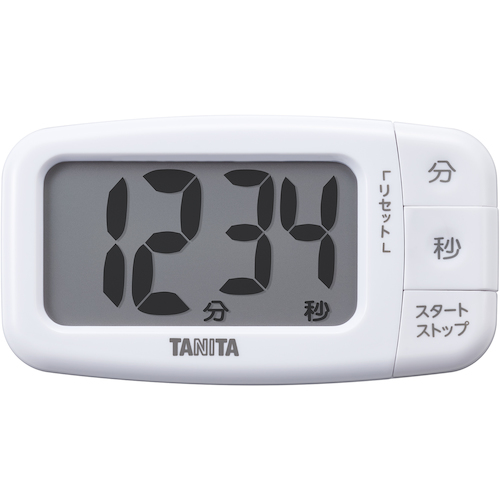 塔尼塔抗菌和可见计时器TD-430-WH
数字计时器 TD-430-WH