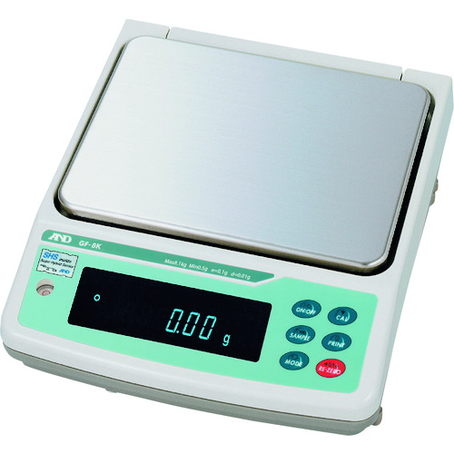 [停产] A＆D通用电子平衡0.01g/8.1kg
电子平衡（GF-K类型） GF8K