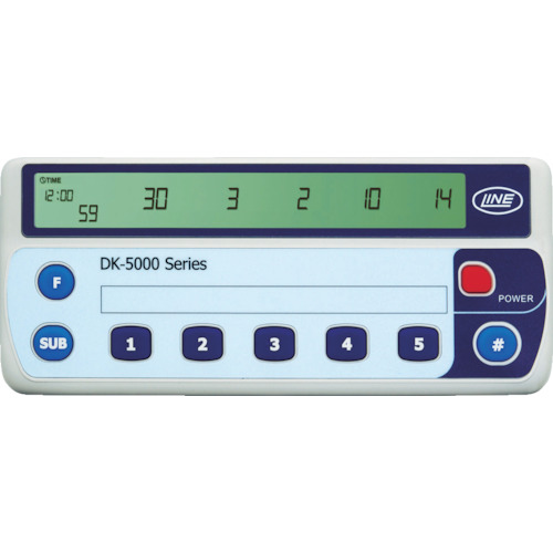 ＬＩＮＥ　电子数取器　５连式　
Electronic tally DK-5005C