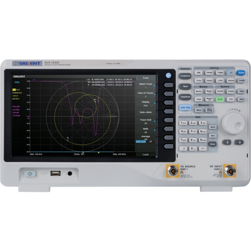 siglent [每次引用]频谱分析仪SVA1032X（3.2GHz，配备跟踪生成器）
 频谱分析仪 SVA1032X