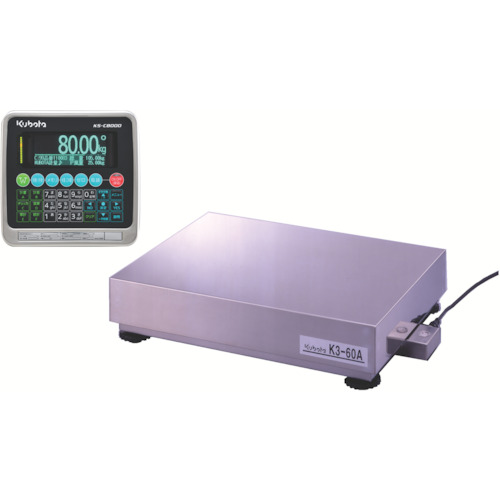 Kubota数字平台比例60kg
数字平台比例 KS-C8000BM/K3-60A-SS