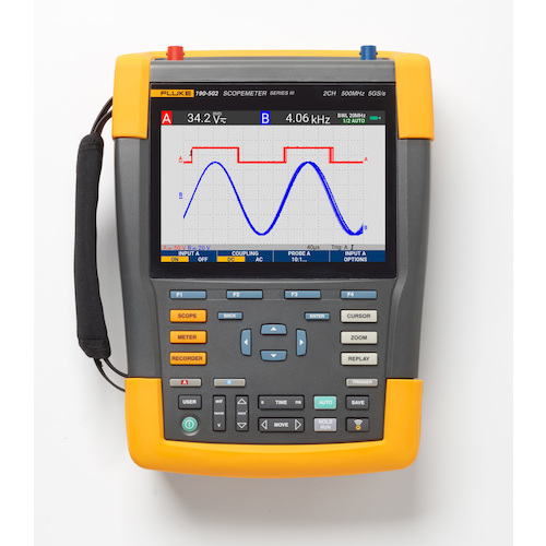 Fluke示波器190-502-III
范围测试工具 190-502-III