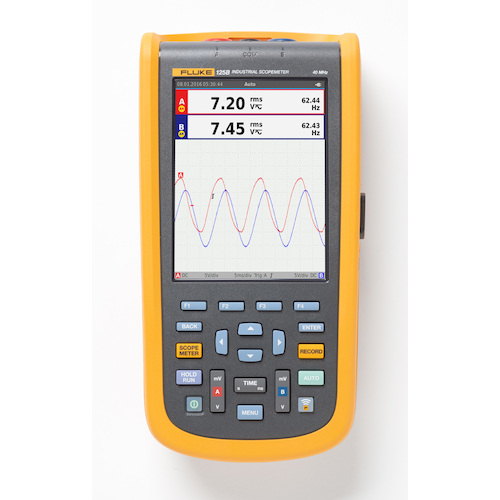 Fluke示波器125B/JP
范围表 125B/JP