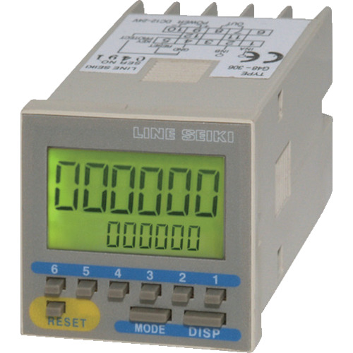 线电子预设计数器6位DC12-24V
电子预设计数器 G48-306N