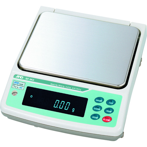         A＆D通用电子平衡智能范围（0.1G/0.01G）/8.1kg
电子平衡（GF-K类型） GF8K2