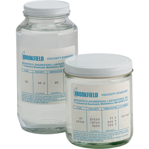 Brookfield通用硅粘度标准解决方案5000CP
粘度标准 5000CPS