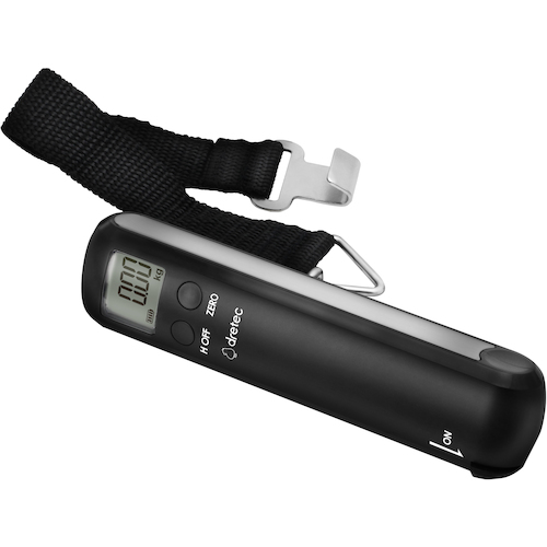 DRETEC：行李尺度可以穿着尺寸
行李量表 LS-108BK