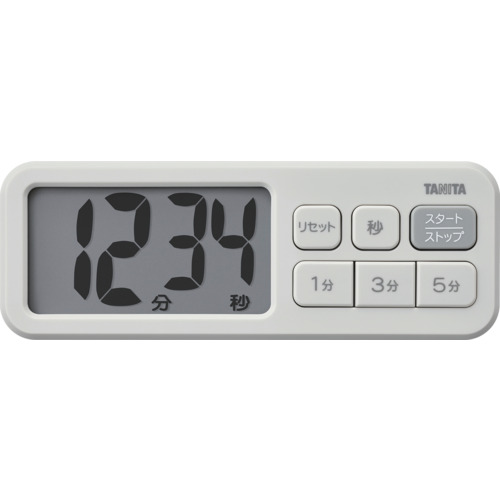 塔尼塔抗菌和可见计时器TD-431-GY
数字计时器 TD-431-GY