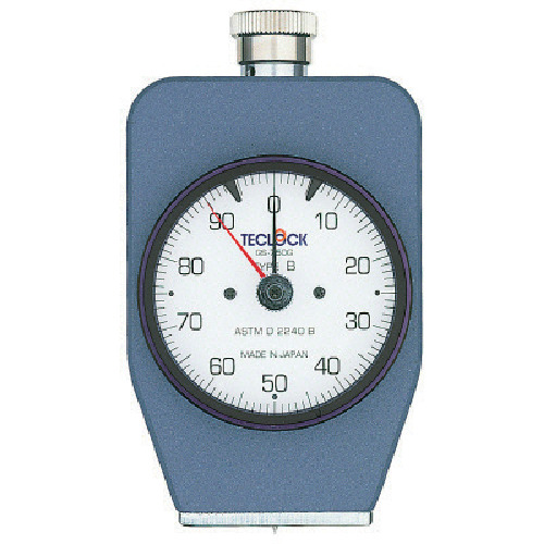 Teclock橡胶/塑料硬度仪表
橡胶和塑料的硬度测试（持久性） GS-750G