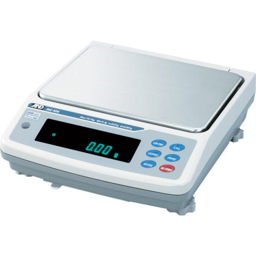 A＆D通用电子平衡0.001g/10.1kg
精确平衡，扩展分辨率 MC10K
